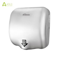 Factory motor auto 1800W jet hand dryer stainless steel