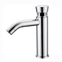 Contemporary hot sell time delay basin self closing tap