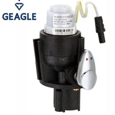 Induction Solenoid Valve Assembly for Sensor Control Faucet