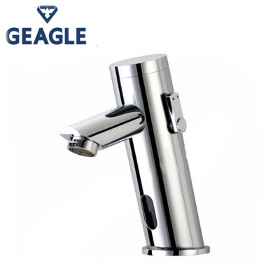 Lead Free Automatic Sensor Faucet Cold and Hot Single Handle Bathroom Electrical Basin Robinet Faucet